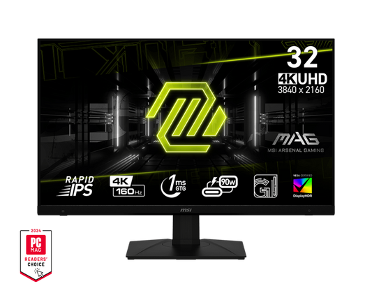 MSI MAG 322UPF 32" 4K 2160p UHD 160Hz 1ms Gaming Monitor