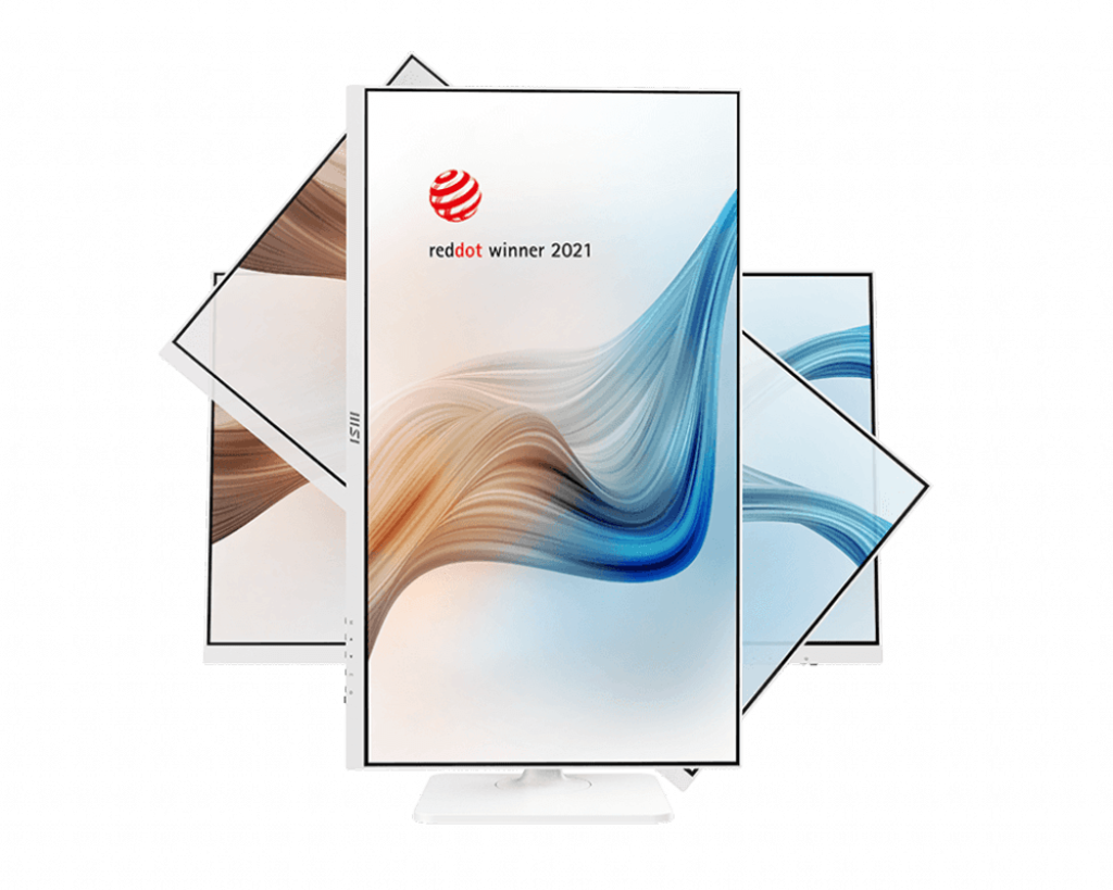 MSI Modern MD272XPW 27" FHD 100Hz 4ms IPS Built-in-Speaker Monitor-White