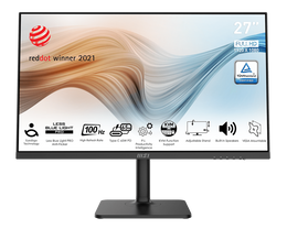 MSI Modern MD272XP 27" FHD 100Hz IPS Built-in-Speaker Monitor-Black