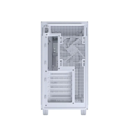 ASUS Prime AP303 Tempered Glass ATX Mid‑Tower Computer Case with 360mm Radiator Support- White-tpstech.in