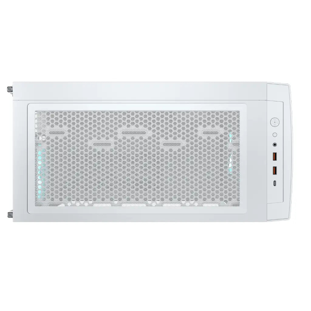 Cougar Airface Eco RGB Mid Tower PC Case with Dual 180mm ARGB PWM Fans - White-tpstech.in