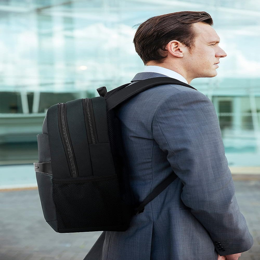 Targus Geolite Advanced 12.5-15.6" Ocean Laptop Backpack - Slate Grey