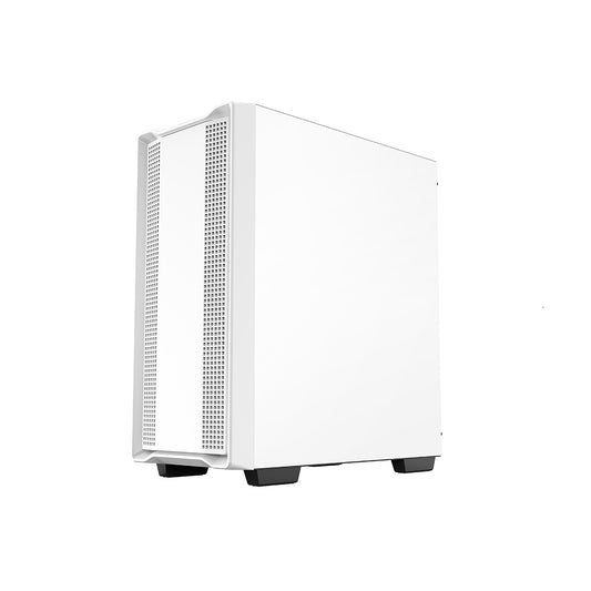 DEEPCOOL MATREXX CC560 Tempered Glass Window 4 Pre-Installed LED Fans ATX Mid Tower Cabinet-White