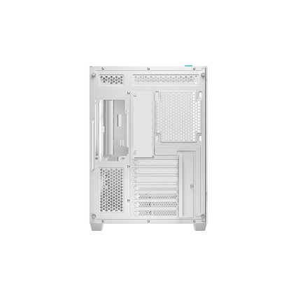 DeepCool CG530 Tempered Glass without Fan ATX Mid Tower Cabinet-White