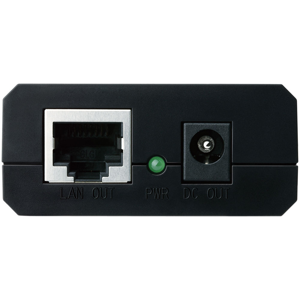 TP-Link Omada TL-POE10R 12V Up to 100 Meter PoE Splitter - Black