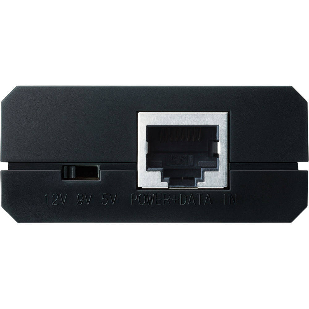 TP-Link Omada TL-POE10R 12V Up to 100 Meter PoE Splitter - Black