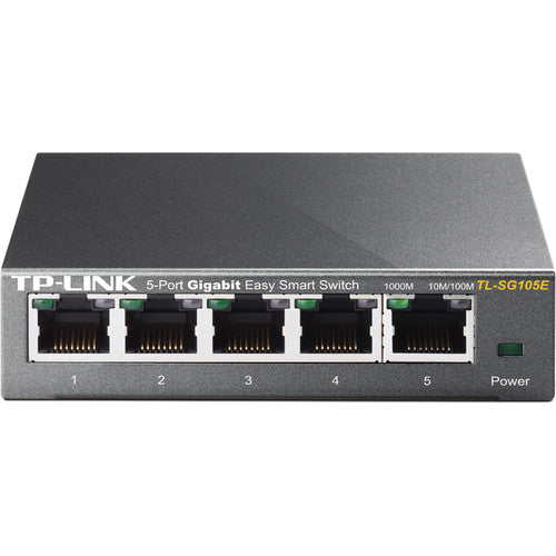 TP-Link TL-SG105E 5 Port Gigabit Desktop/Wall-Mount Easy Smart Switch