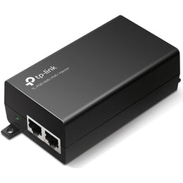 TP-Link TL-POE160S 30W Up to 100 Meters PoE+ Adapter/Injector - Black