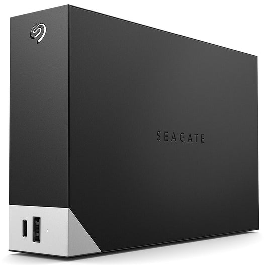 Seagate OneTouch Hub 16TB USB-C & USB 3.0 Desktop External Hard Drive - Black