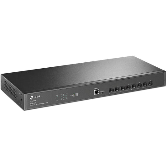TP-Link Omada TL-SX3008F 8-Port 10GE SFP+ L2+ Enterprise Level Smart Managed Switch