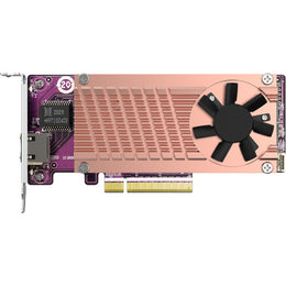 QNAP QM2-2P10G1TB Dual PCIe Gen3 NVMe SSD & 1 x 10GbE Port Expansion Card
