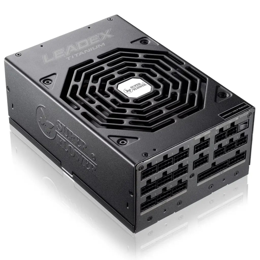Super Flower Leadex Titanium 1600W 80+ ATX 3.1 PCIe 5.1 Ready Fully Modular Power Supply
