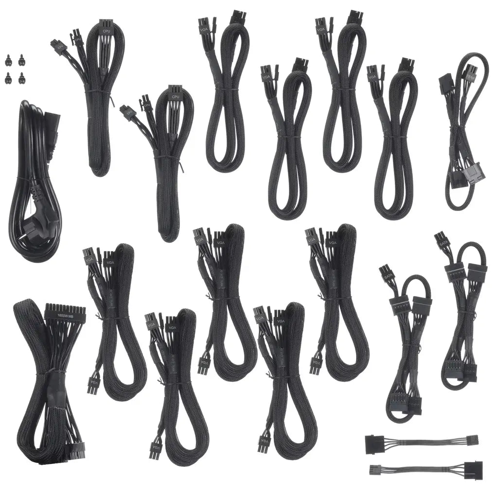 Super Flower Leadex Titanium 1600W 80+ ATX 3.1 PCIe 5.1 Ready Fully Modular Power Supply