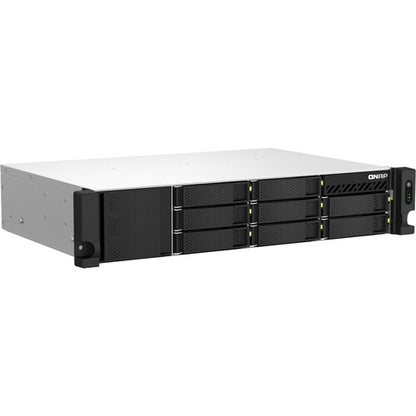 QNAP TS-864eU-RP-8G 8 Bay High-Speed 2U Short Depth Rackmount NAS