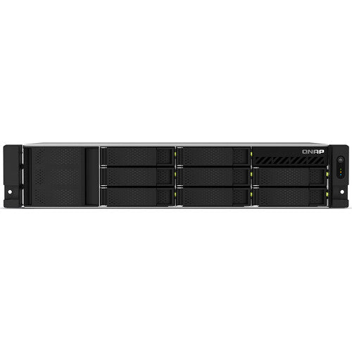 QNAP TS-864eU-RP-8G 8 Bay High-Speed 2U Short Depth Rackmount NAS
