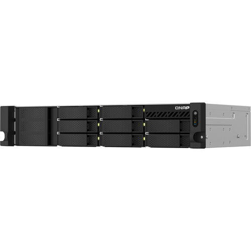 QNAP TS-864eU-RP-8G 8 Bay High-Speed 2U Short Depth Rackmount NAS