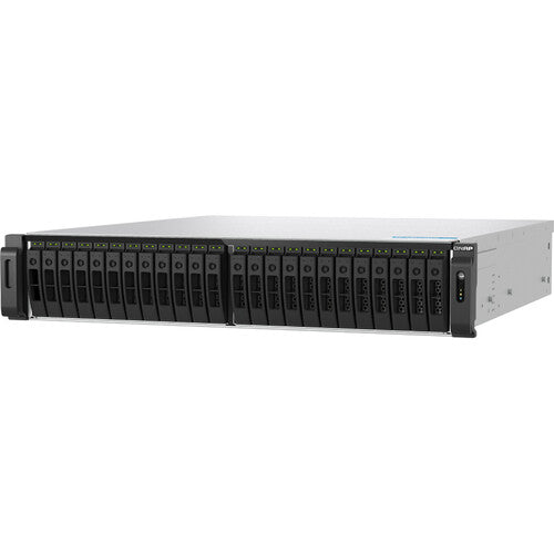 QNAP TS-h3077AFU-R7-64G 30 Bay PCIe 4.0 2U Rackmount NAS Enclosure