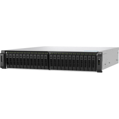 QNAP TS-h3077AFU-R7-64G 30 Bay PCIe 4.0 2U Rackmount NAS Enclosure