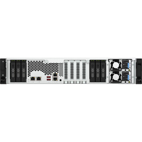 QNAP TS-h3077AFU-R7-64G 30 Bay PCIe 4.0 2U Rackmount NAS Enclosure
