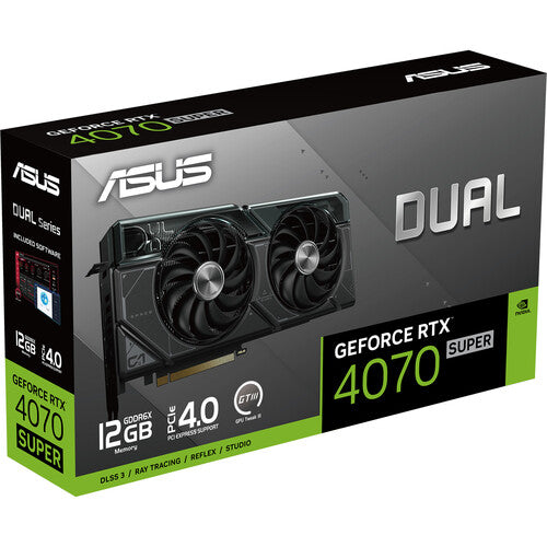 ASUS Dual GeForce RTX 4070 SUPER 12GB GDDR6X Graphic Card