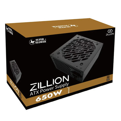 Super Flower Zillion DB 650W Bronze High Efficiency ATX Non Modular Power Supply