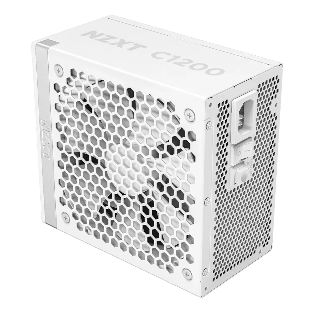 NZXT C1200 1200W Full Modular 80 Plus Gold ATX 3.1 SMPS Power Supply-White