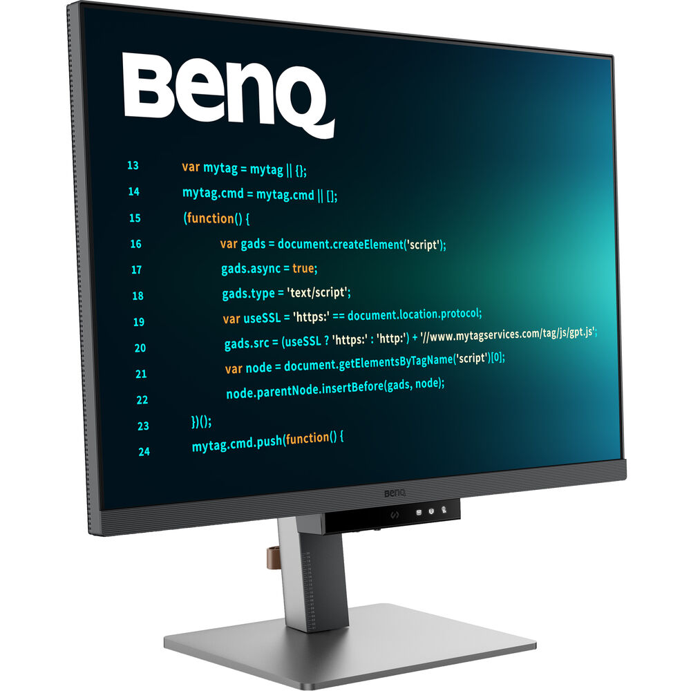 BenQ RD280U 28” 2560p 4K UHD Programming Monitor with MoonHalo Backlight and Built-in Speaker
