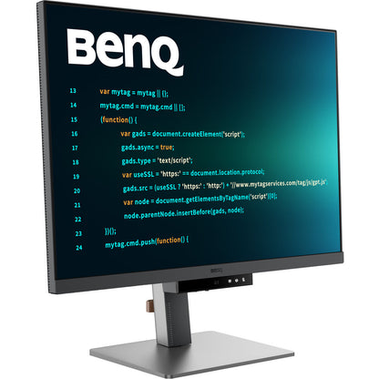 BenQ RD280U 28” 2560p 4K UHD Programming Monitor with MoonHalo Backlight and Built-in Speaker