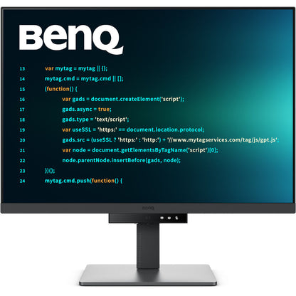 BenQ RD280U 28” 2560p 4K UHD Programming Monitor with MoonHalo Backlight and Built-in Speaker