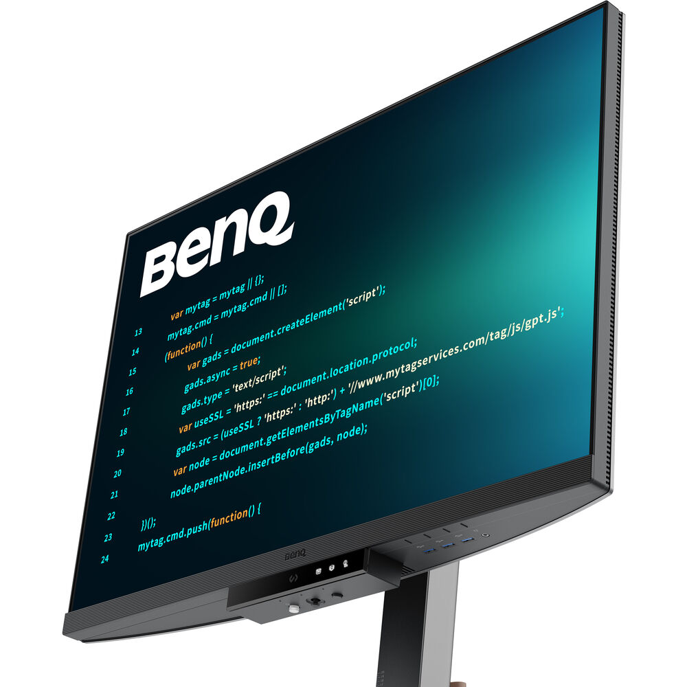 BenQ RD280U 28” 2560p 4K UHD Programming Monitor with MoonHalo Backlight and Built-in Speaker