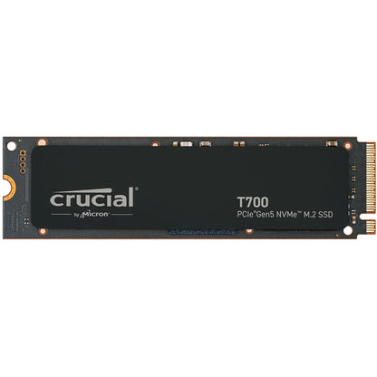 Crucial T700 1TB PCIe Gen5 NVMe M.2 Internal Solid State Drive