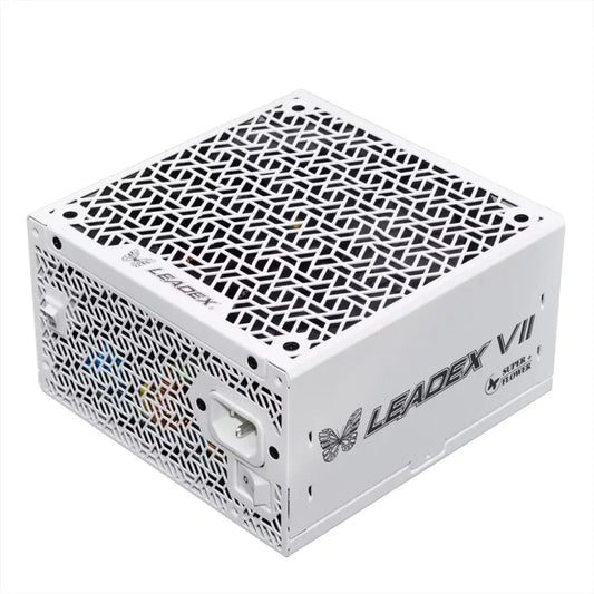 Super Flower Leadex VII Platinum PRO 1200W ATX 3.1 PCIe 5.1 Ready Fully Modular Power Supply-White