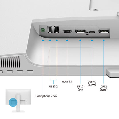BenQ GW2786TC 27" 100Hz 1080p FHD Ergonomic USB-C Home Office Monitor with Speakers