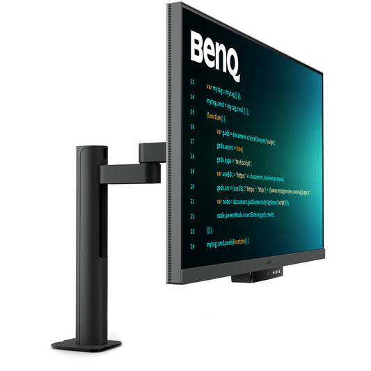 BenQ RD320UA 32” 2160p 4K UHD Programming Monitor with MoonHalo Flexible Arm and Built-in Speaker