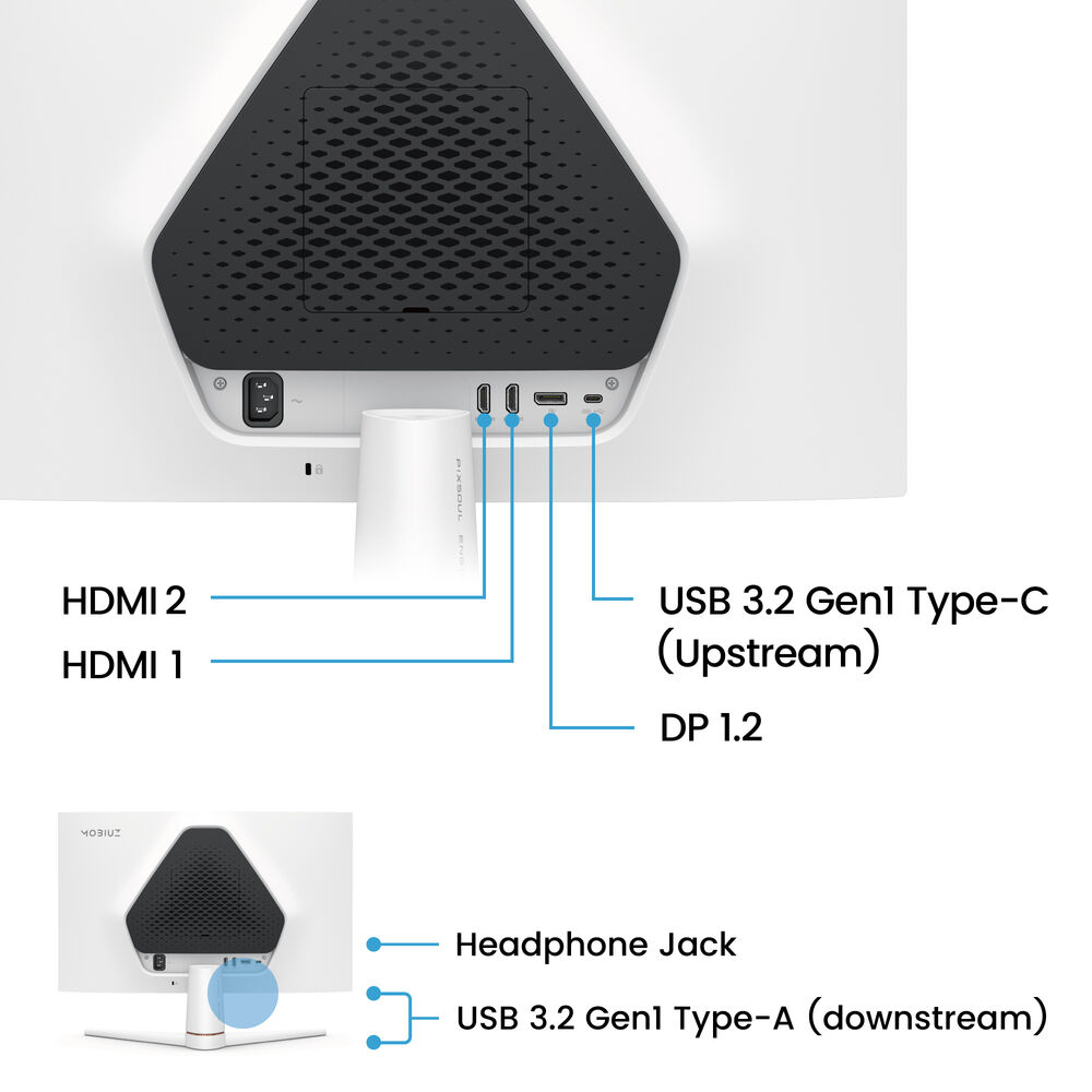 BenQ EX251 25” 220Hz 1080p FHD AI Powered PixSoul Gaming Monitor with Built-in Speaker
