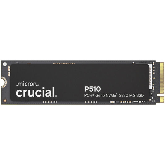Crucial P510 1TB PCIe Gen5 x4 NVMe M.2 Internal Solid State Drive