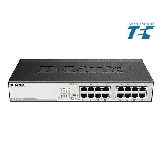 D-Link DGS-1016D 16-Port Gigabit Unmanaged Desktop Switch