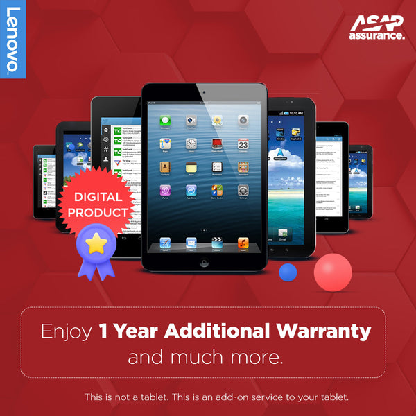 Lenovo 1 Year Additional Warranty Extension with Onsite Service for Idea Premium Tablet (NOT A TABLET)