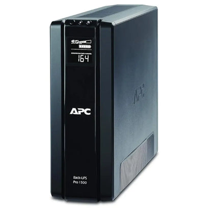 APC Back UPS Pro BR1500G IN 1500VA 865W Line Interactive UPS with LCD Display AVR - Black