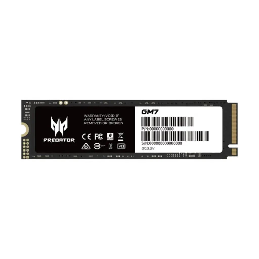 Acer Predator GM7 512GB PCIe 4.0 NVMe M.2 2280 Internal SSD