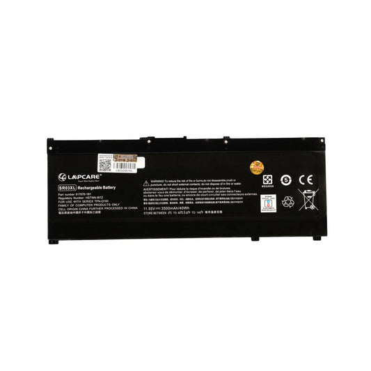 HP SR03XL SR04XL Compatible Laptop Battery 40.42WHr 3500mAh 11.55V 3 Cell