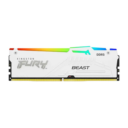 Kingston FURY Beast 32GB (16GBx2) DDR5 RAM 6000MHz CL30 288‑Pin Desktop Memory