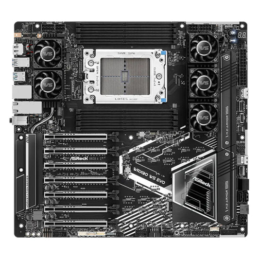 ASRock WRX90 WS EVO AMD WRX90 Chipset sTR5 EEB DDR5 ECC Motherboard