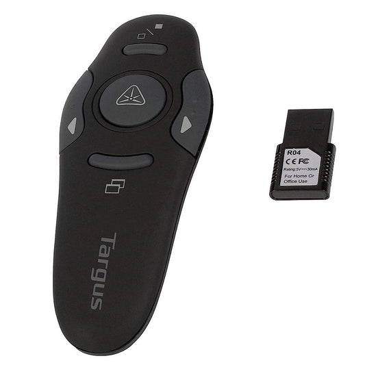 Targus AMP16AP P16 Wireless USB Presenter with Laser Pointer (Black)