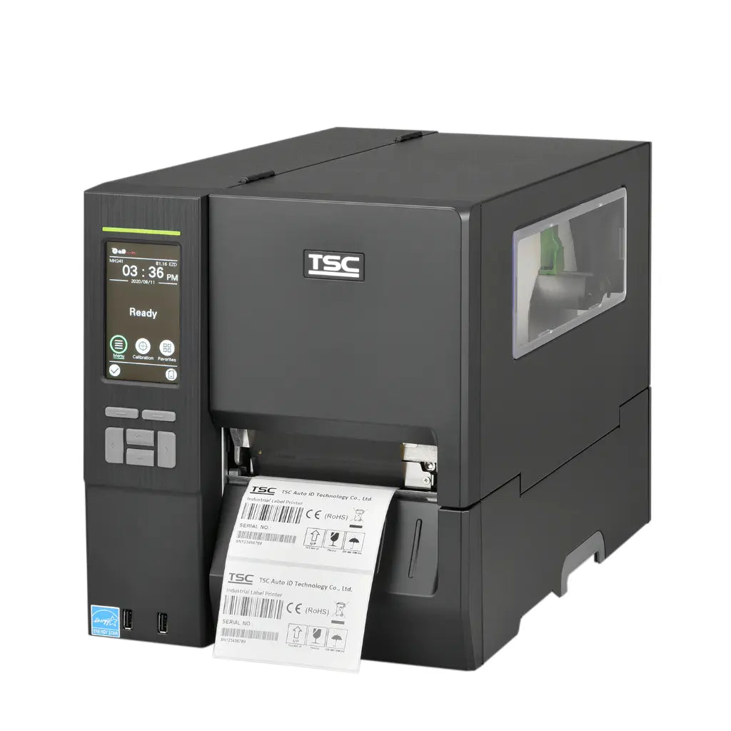 TSC MH341T Industrial Label Printer 300DPI 4.3″ Touch LCD USB/Ethernet/Wi-Fi