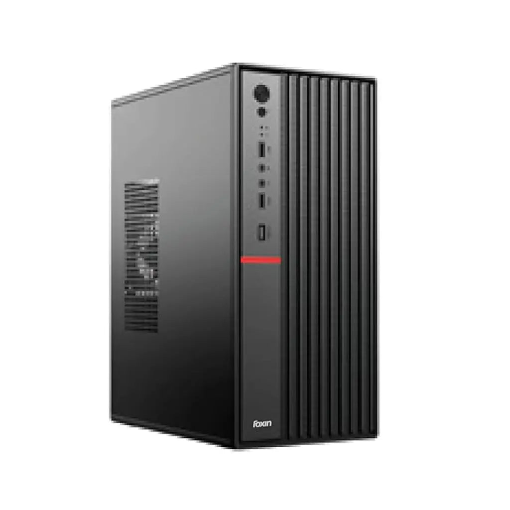 Foxin Flex‑1 Mini Tower Computer Case with Mini ITX/Micro ATX Support with 500W Power supply
