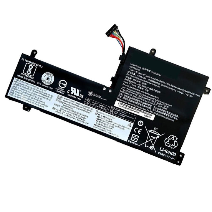 Lenovo L17L3PG1 Original OEM 52.5Whr 4630mAh 11.34V 6 Cell Laptop Battery for Select Lenovo Laptops