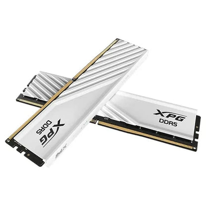 XPG Lancer Blade DDR5 RAM 32GB (16GBx2) 6000MHz CL36 Gaming Desktop Memory White