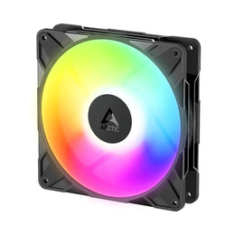 ARCTIC P14 Pro Reverse ARGB 140mm PWM Cabinet Fan - Black