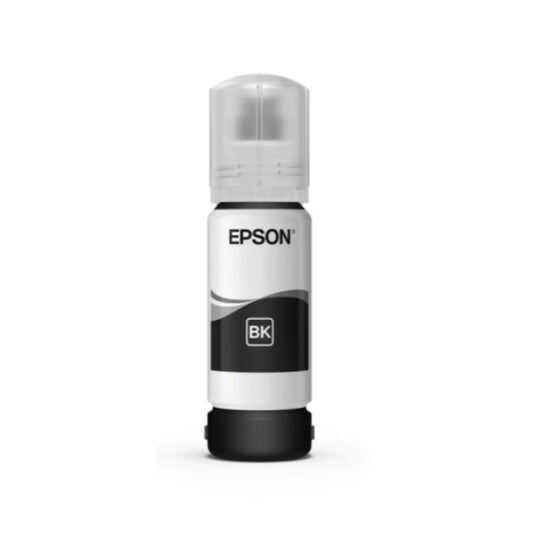 Epson 012 (C13T07K198) Pigment Black Ink Bottle 70ml for Epson EcoTank L8160 L8180 Printers